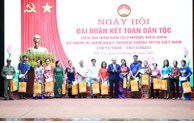 Chủ tịch nước Nguyễn Xuân Phúc dự Ngày hội Đại đoàn kết toàn dân tộc tại phường Điện Biên